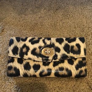 cheetah print wallet